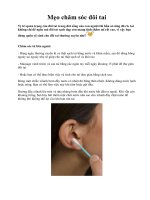 Tài liệu Mẹo chăm sóc đôi tai ppt