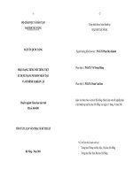 Nhận dạng tiếng nói tiếng việt sử dụng mạng nơ ron nhân tạo và mô hình markov ẩn 