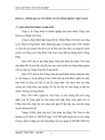 MỘT số NHẬN xét và ĐÁNH GIÁ CHUNG về tổ CHỨC kế TOÁN tại CÔNG TY IN CÔNG đoàn 