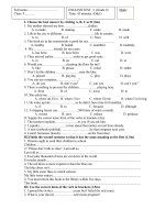 Bài soạn De Kiem tra so 3 (unit 6&7) Anh 9