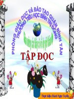 Tài liệu Giáo án tập đọc lớp 2 