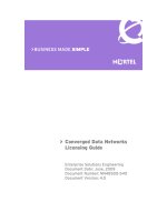 Tài liệu Converged Data Networks Licensing Guide ppt