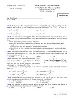 Tài liệu Bộ đề ôn thi tốt nghiệp ban khoa học tự nhiên môn lý đề 3 docx
