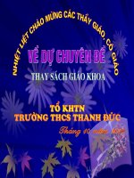 Bài giảng Hệ số góc của đường thẳng