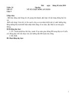 Bài giảng giáo án lớp 4 tuần 25