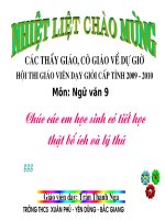 Bài soạn Giao an thi Tinh (hay)