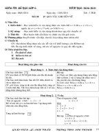 Bài soạn Giáo án số học 6 HK II