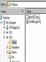 HƯỚNG DẪN SỬ DỤNG  norton ghost 