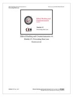 CEHv6 module 55 preventing data loss 