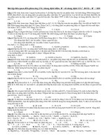 Gián án BT CO2 CO3 HCO3 pH