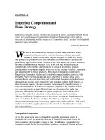 Chapter 13 Imperfect competition 
