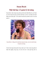 Tài liệu Susan Boyle Một bài học về quản lý tài năng pdf