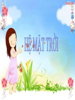 Bài soạn He mat troi.ppt