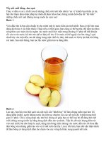 Tẩy nốt ruồi bằng...hoa quả 