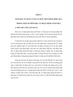 Tài liệu PHẦN 2 - GIÁO DỤC SỬ DỤNG NĂNG LƯỢNG TIẾT KIỆM, HIỆU QUẢ TRONG MỘT SỐ MÔN HỌC VÀ HOẠT ĐỘNG GIÁO DỤC - MÔN THỦ CÔNG, KĨ THUẬT pdf
