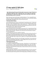 Tài liệu 13 mẹo quản lý thời gian doc