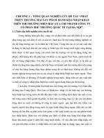 076 giải pháp phát triển thương mại sản phẩm bánh kẹo nhập khẩu trên thị trường miền bắc của chi nhánh công ty cổ phần phú trường quốc tế tại hà nội 