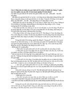 Tài liệu Phân tích các khâu của quá trinh tái sản xuất xã hội ppt