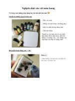 Tài liệu Nghịch chút xíu với màu loang docx