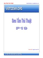 Tài liệu Sưu tầm thủ thuật sử dụng máy vi tính - 19 ppt
