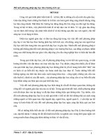 ĐỔI MỚI PHƯƠNG PHÁP DẠY HỌC THEO HƯỚNG TÍCH CỰC