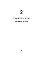 Tài liệu COMPUTER SYSTEMS ORGANIZATION-2 ppt