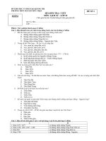 Bài giảng De kiem tra 1 tiet 2