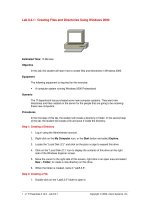 Tài liệu Creating Files and Directories Using Windows 2000 docx