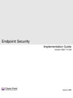 Tài liệu Endpoint Security Implementation Guide Version docx