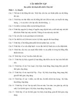 Đề cương kỹ thuật thủy khí