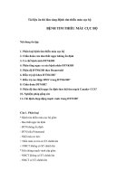 Tài liệu Tài liệu ôn thi lâm sàng-Bệnh tim thiếu máu cục bộ pdf