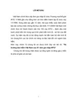 Thị trường bảo hiểm việt nam sau 01 năm gia nhập WTO 