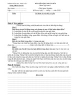 Bài giảng BÀI TLV SỐ 6 LỚP 8 (2010-2011)