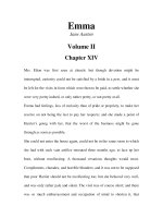 Tài liệu LUYỆN ĐỌC TIẾNG ANH QUA TÁC PHẨM VĂN HỌC-Emma -Jane Austen Volume II Chapter XIV docx