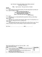 Tài liệu Đề thi HSG trường THCS Đông Hoàng