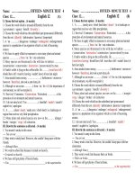 Gián án de kiem tra 15phut ( Unit 9,10) có dap an- Anh 12