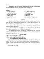 Những thách thức đối với ngân hàng nhà nước việt nam trong việc đưa ra chính sách trước bối cảnh kinh tế bất ổn của VN hiện nay 