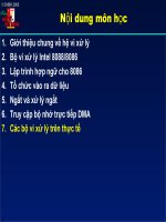 Tài liệu Các bộ vi xử lý trên thực tế docx