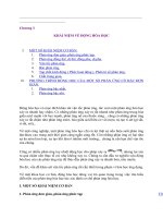Tài liệu Khái niệm về động hóa ho5cF_chương 3 docx