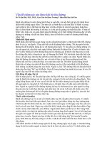 Tài liệu Vấn đề chăm sóc sức khỏe khi bị tiểu đường pptx