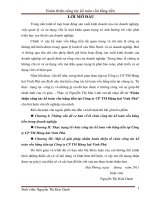 Hoàn thiện công tác kế toán vốn bằng tiền tại công ty cổ phần thương mại hàng hải vinh phú 