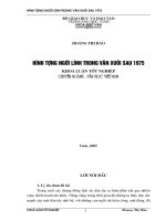Hình tượng người lính trong văn xuôi sau 1975 