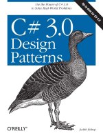 Tài liệu C# 3.0 Design Patterns docx