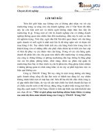 47 luan van marketing nâng cao mức độ thoả mãn khách hàng tại cty TMDV tràng thi 