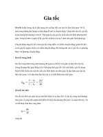 Tài liệu Gia tốc ppt