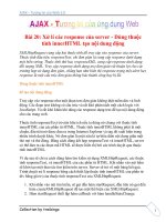 Tài liệu AJAX toàn tập part 10 doc