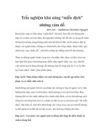 Trắc nghiệm khả năng “miễn dịch” những cám dỗ