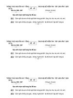 Tài liệu Bài kiểm tra Tập làm văn 7