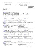 Tài liệu Bộ đề ôn thi tốt nghiệp ban xã hội môn lý đề 1 ppt