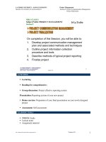 Tài liệu Session 9 - Communication management pdf